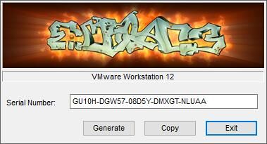 vmware workstation 12注册机