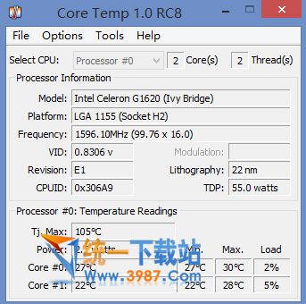 CPU温度测量工具