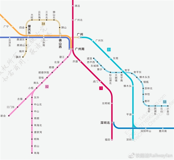 必收藏!中国高铁最新超高清全图:震撼