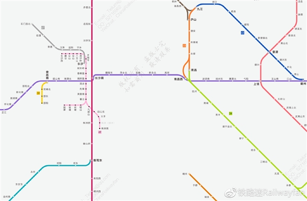 必收藏!中国高铁最新超高清全图:震撼