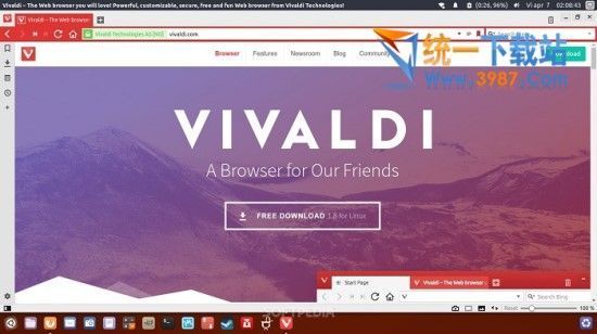Vivaldi linux浏览器下载