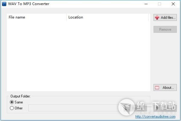 WAV to MP3 Converter