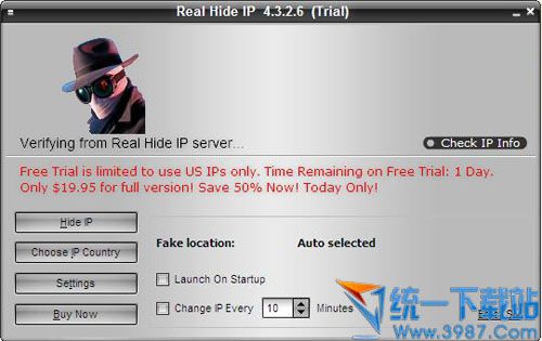 网路隐形人(Real Hide IP) v4.3.7.2 免费版