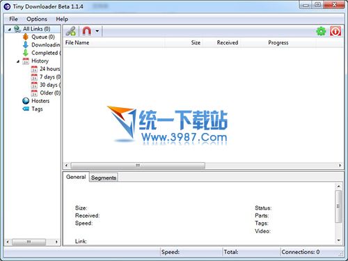 Tiny Downloader(绿色视频下载器) v1.1.4 纯净版
