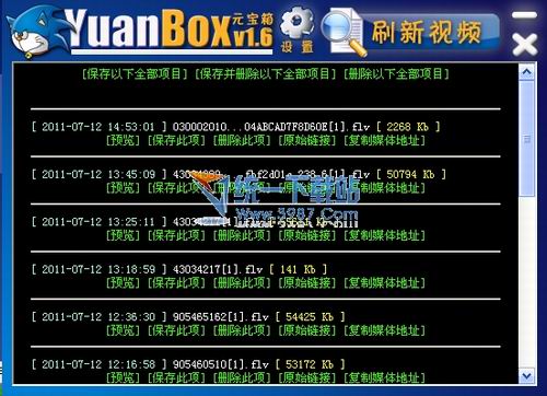视频下载器(YuanBox) v1.6绿色免费版