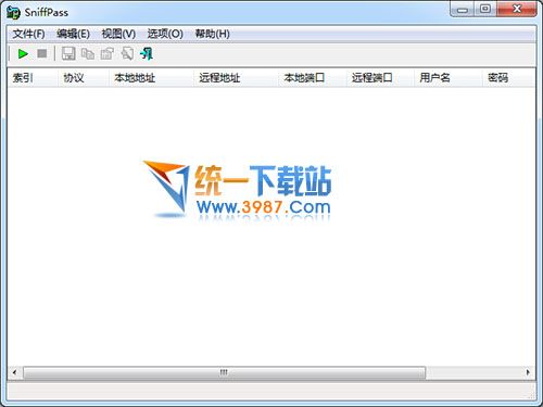 SniffPass(局域网协议密码捕捉工具) v1.11 绿色汉化版