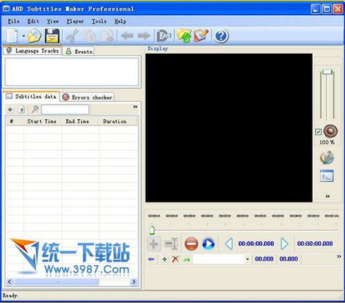AHD Subtitles Maker(视频字幕编辑软件) v5.7.500.32 免费版