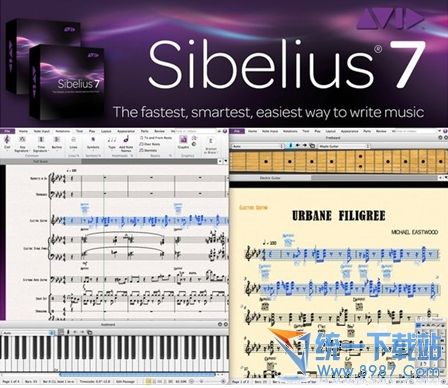乐谱制作软件(Avid Sibelius) v7.1.2 多国语言版