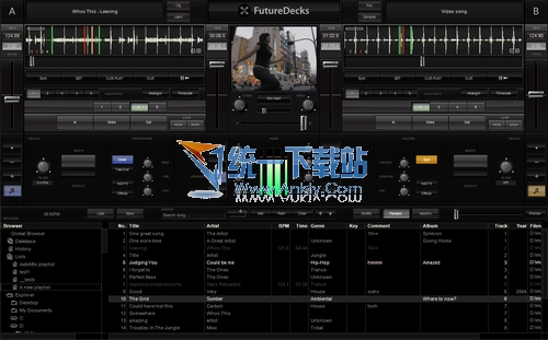 专业DJ处理软件(FutureDecks) 2.03专业版