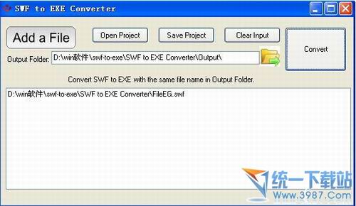 flash转EXE(SWF to EXE Converter)v1.0官方免费版