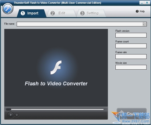 视频转换器(Flash to Video Converter) 1.3.1绿色版