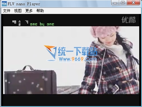FLV播放器(FLV nano Player) v1.0汉化绿色免费版