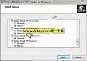 Windows 7 DirectShow Filters(更改系统默认解码器) 1.3英文官方安装版