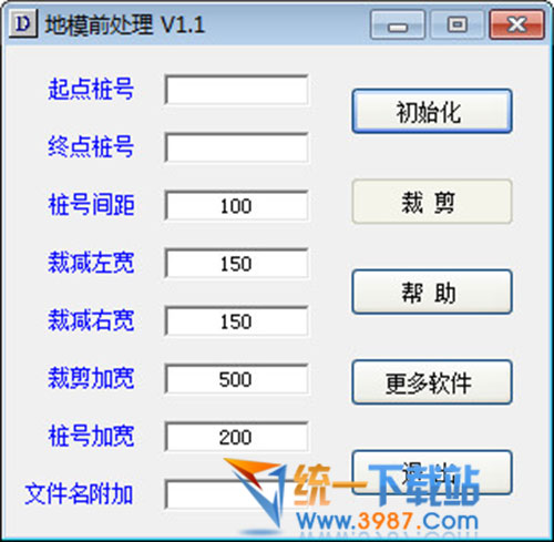 AutoCAD地模前处理工具