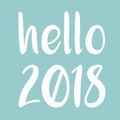 你好2018祝福带字图片大全 免费版