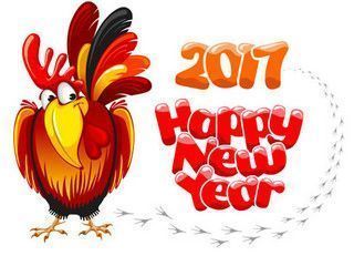 2017新年贺卡模板 PSD/PPT/矢量图最新版