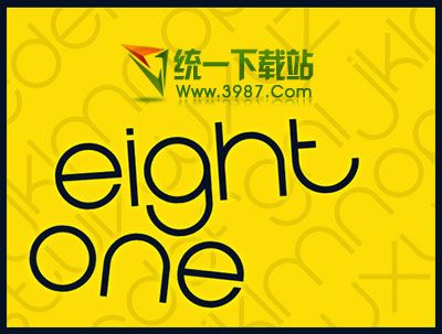 eight one字体下载
