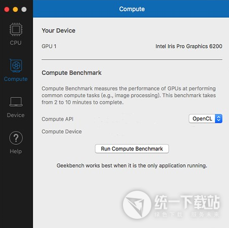 Geekbench 4 Mac电脑性能检测工具下载