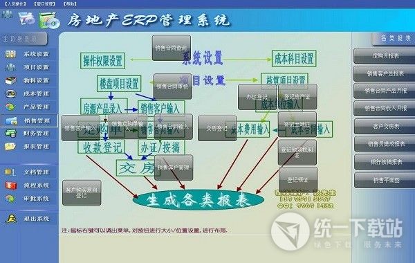 房地产erp管理系统