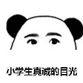 看我真诚的眼神表情包 免费版