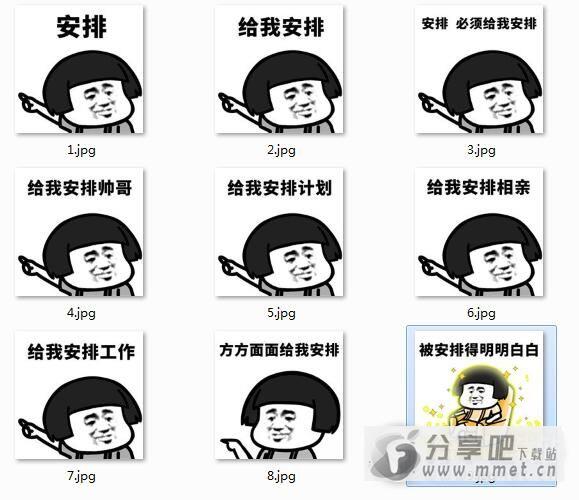 抖音给我安排表情包大全