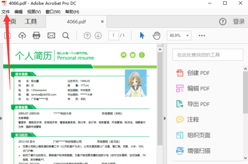 pdf转换成word格式教程