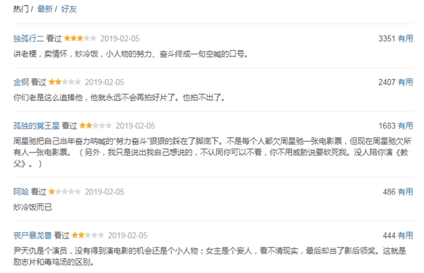周星驰《新喜剧之王》豆瓣评分6.0 网友评论其炒冷饭的照片 - 5
