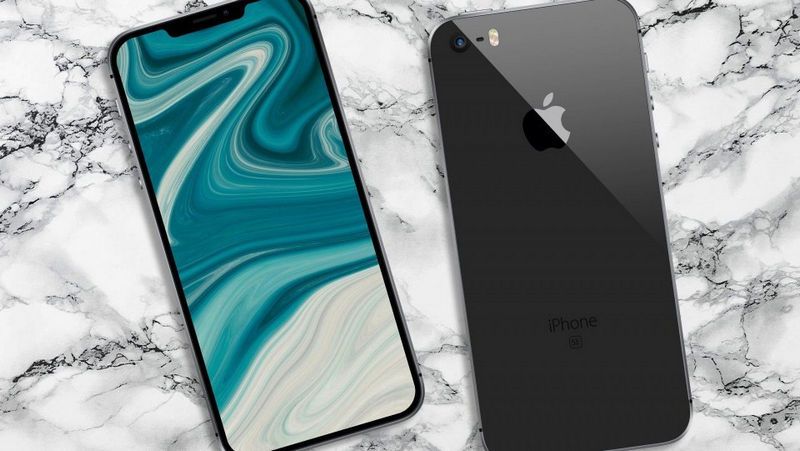 iPhone SE 2 概念设计欣赏：方方正正、无线充电的照片 - 1