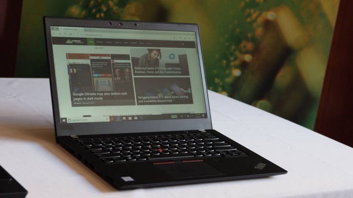 联想更新2019年款ThinkPad X与T系列笔记本电脑产品的照片 - 1